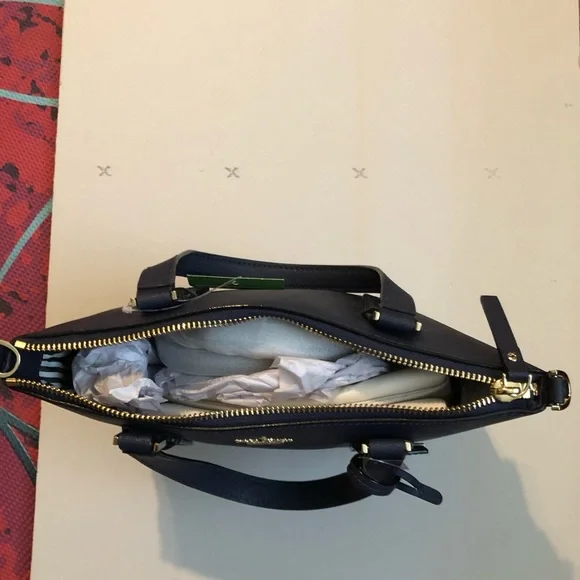 New Kate Spade Navy Blue Handbag - Picture 4 of 5